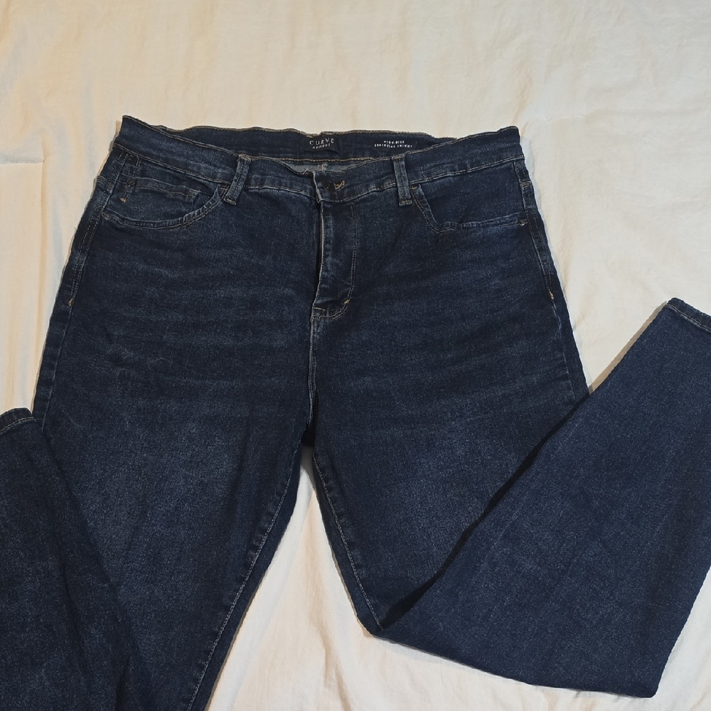 Dark Blue Women's Skinny Jeans